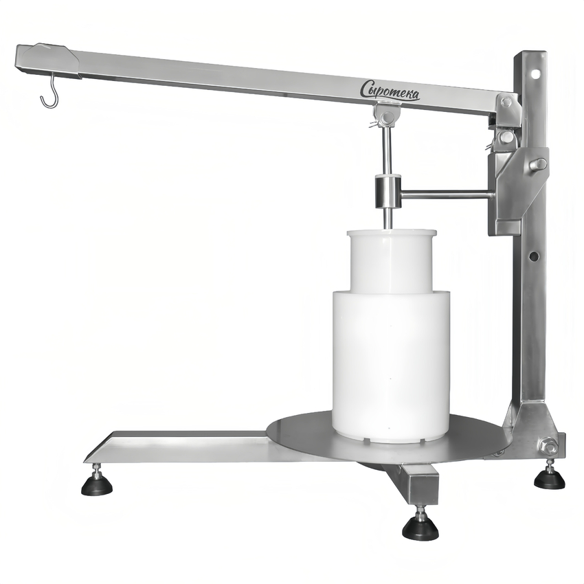 Пресс для сыра металлический (однорычажный) Сыротека